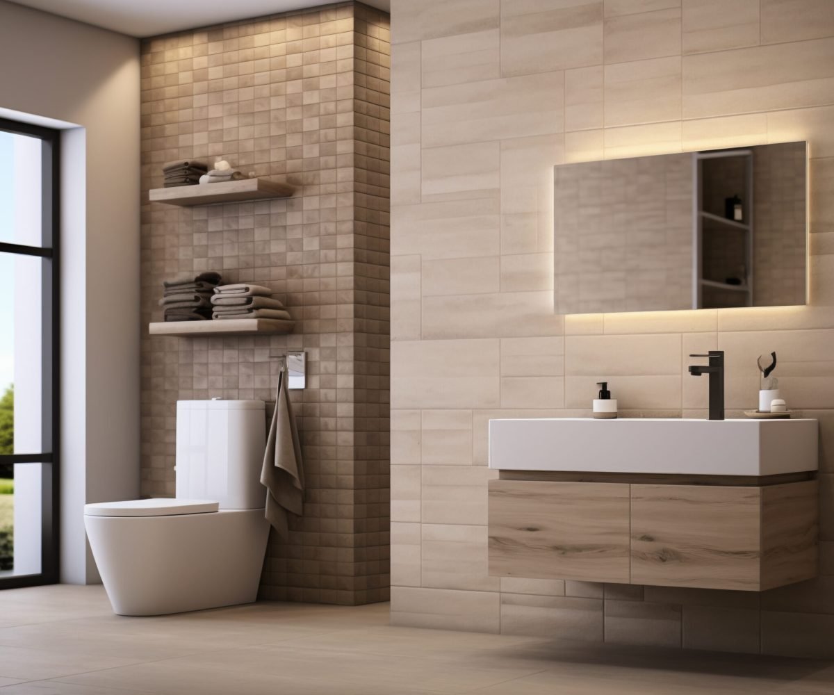 diseño de baños exclusivos, muebles de baño de lujo, acabados premium para baños, baños modernos en Bogotá, interiorismo para baños