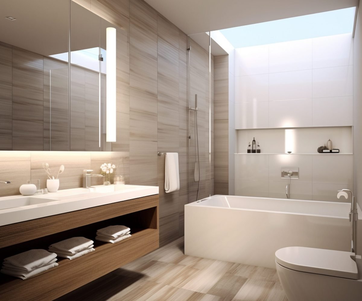 Baño premium con acabados de alta gama - Diseño VARGAS