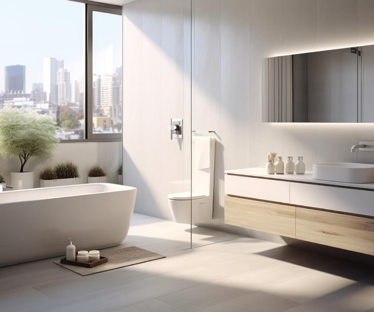 Baño premium con acabados de alta gama - Diseño VARGAS